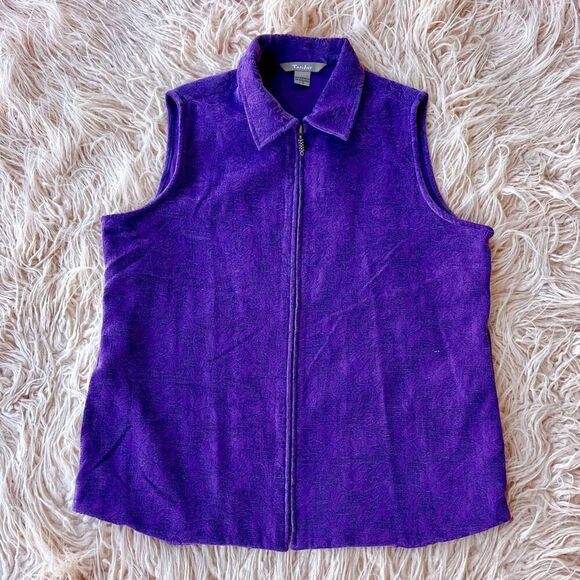 Vintage Tapestry Vest - Picture 1 of 4